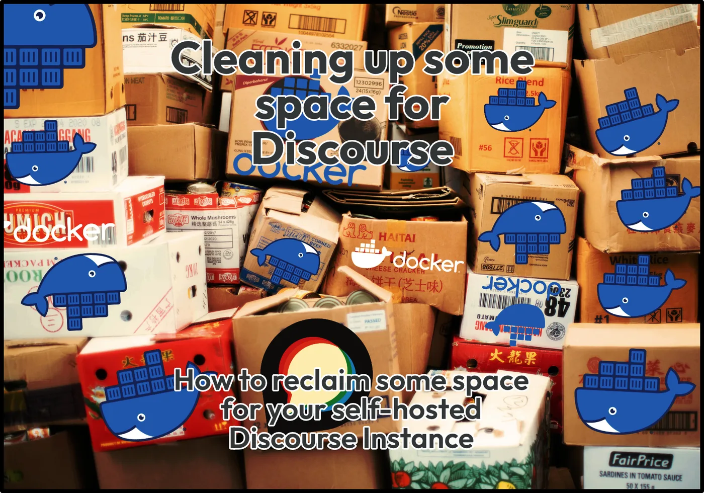 Discourse: How to reclaim space from Docker