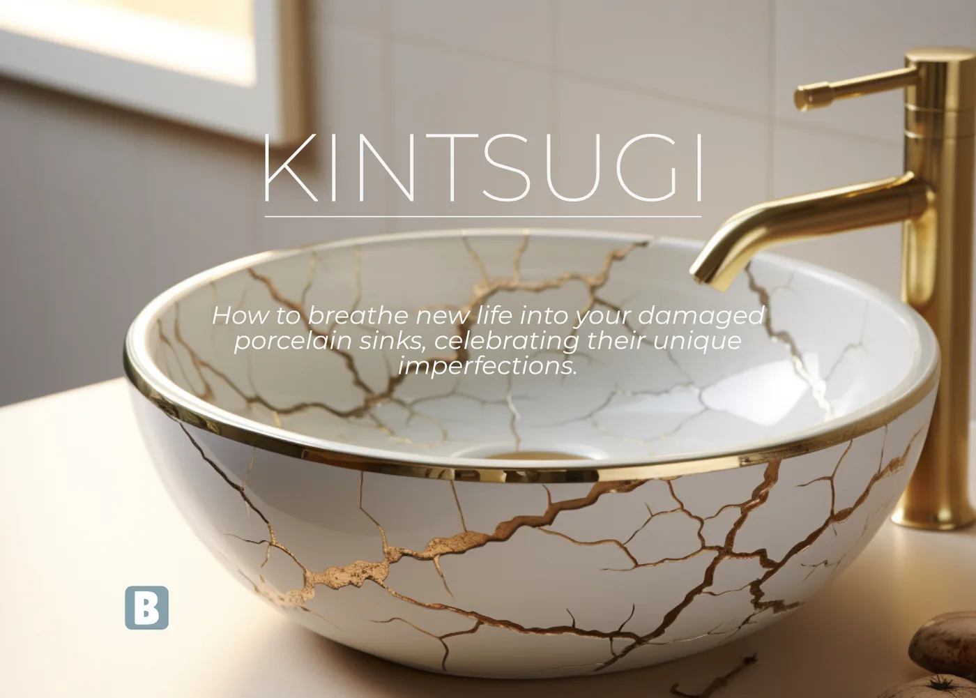 Kintsugi Sink Repair: Turning Imperfections into Masterpieces