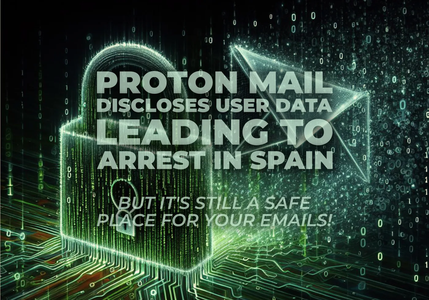 Proton Mail Discloses User Data, Leading to Arrest in Spain
