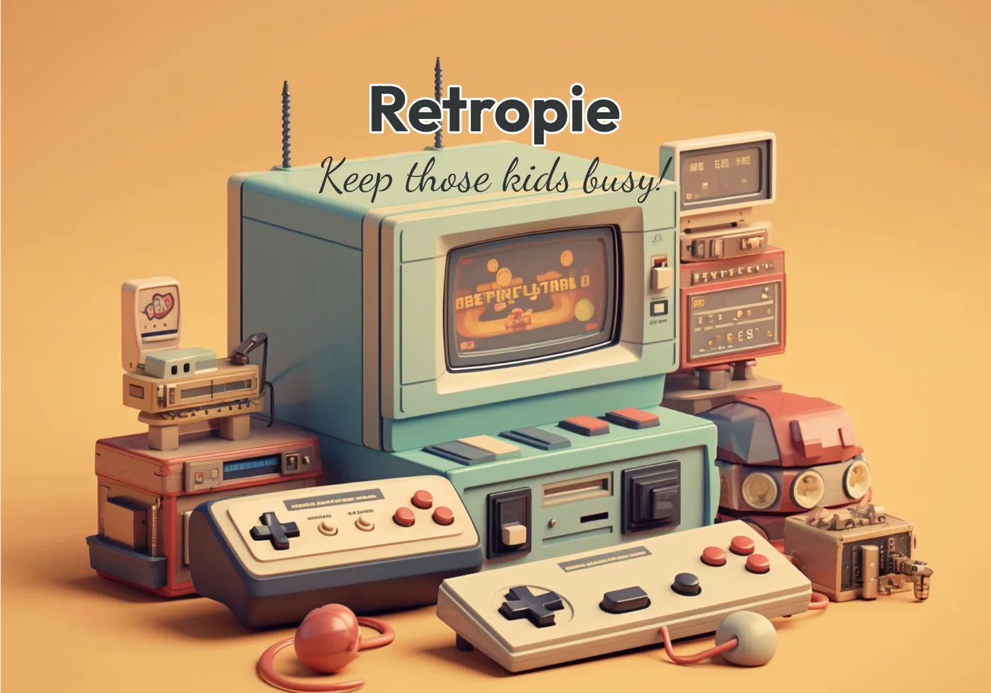Retropie: Keep Those Kids Busy!