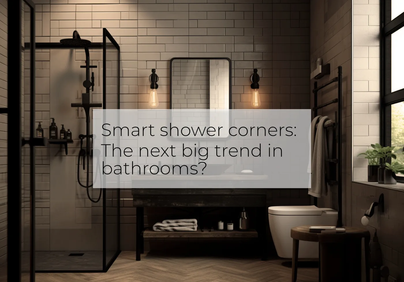 Smart shower corners - The next big trend in bathrooms?