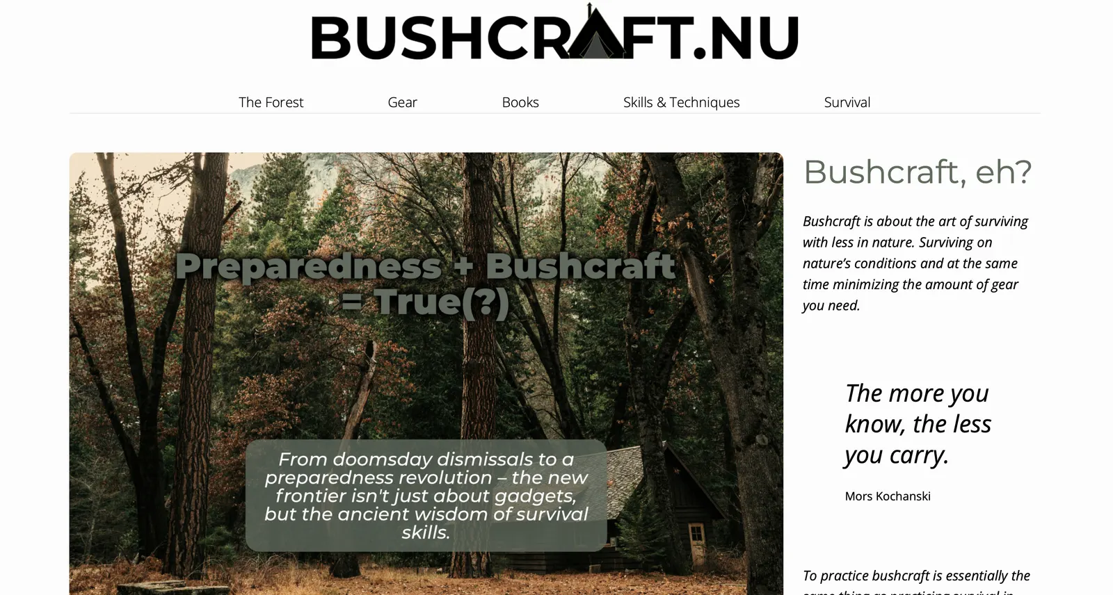 Bushcraft.nu