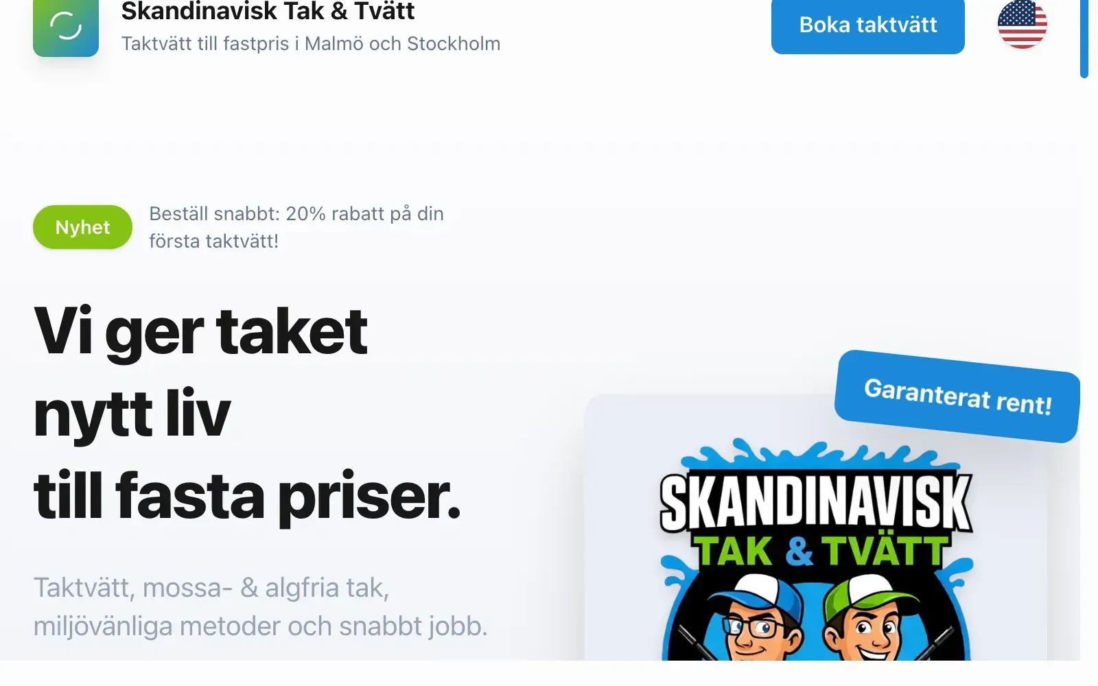 Skandinavisk Tak & Tvätt